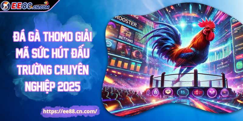 Đá Gà Thomo Giải Mã Sức Hút Đấu Trường Chuyên Nghiệp 2025