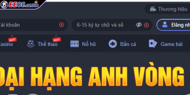 Tải ứng dụng về di động để đăng nhập EE88 thành công